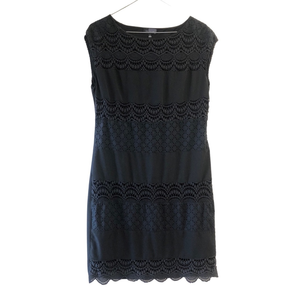The Limited, Lace Little Black Dress, Sheath Dress, Size Small, Formal